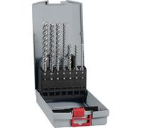Bosch 7x Set di punte per martelli PRO SDS plus-5X | per Calcestruzzo, Mattoni in pietra calcarea e arenaria, Ø 5-12,00 mm, Accessorio Martello perforatore