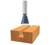 Bosch 84703M - Punta a coda di rondine con punta in carburo da 14 gradi x 1/2"