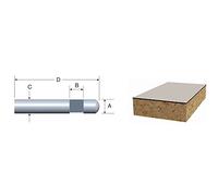 BOSCH 85285MC - Punta per taglio a filo in carburo massiccio da 1/4"