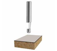 Bosch 85286 solido carburo 7 - 1/2-degree da 1/10,2 cm lunghezza di taglio Bevel Trim bit