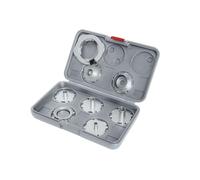 Bosch 8X PRO - Set di guide per modellini, per router (140 x 58 mm)