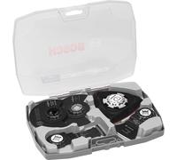 Bosch 8x Set di lame per restauratore, 8 pz (per Legno con chiodi, Sandwich metallico, 160 x 222 mm, Professional Accessorio Utensile multifunzione)