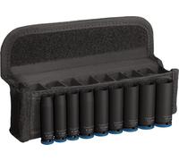 Bosch 9x Set bussole PRO Impact | Lunghezza 50 mm, Professional Accessorio Trapani e avvitatori