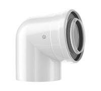 BOSCH Accessori Di Scarico FC-CE80-87 Curva Doppia 87 Gradi, D:80/125Mm