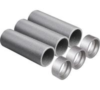 BOSCH Accessori per Ventilazione Domestica - Tubo condotto DEPP 160-3, d:160 mm, L:1 m, Confezione: 3 pezzi - 7738113427