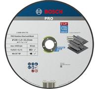 Bosch Standard Per Inox Disco Di Taglio Dritto, 230 Mm
