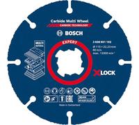 Disco da taglio BOSCH X-LOCK EXPERT Carbide Multi Wheel Ø 115 x 22,23 mm (2 608 901 192)
