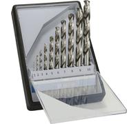 Bosch Professional 10 pz. Set Punte per Metallo HSS-G (Ø 1-10 mm, Robust Line, Accessori per trapani)