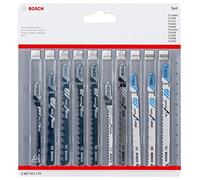 Bosch Set Legno E Metallo, 10-teilig 2607011170