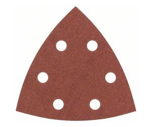 Bosch Accessories 2607017110 Carta abrasiva a delta a strappo, perforato Dimen
