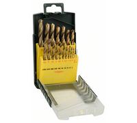 Bosch Accessories 2607017152 Kit di 19 punte da trapano per metallo HSS-TiN Bos