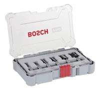 Bosch Accessories 2607017466 Kit fresa per scanalature, manico da 8 mm, 6 pezzi