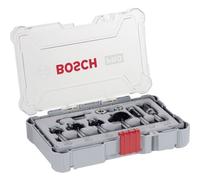 Bosch Accessories 2607017469 Kit fresa per bordi e bordi, manico da 8 mm, 6 pez