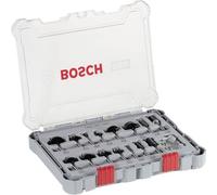 Bosch Accessories 2607017471 Kit di frese, manico da 6 mm, 15 pezzi Bosch 2 607
