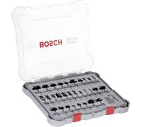 Bosch Accessories 2607017474 Kit di frese, manico da 6 mm, 30 pezzi