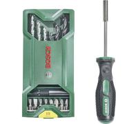 BOSCH 2607017654 MINI X-LINE 16 PARTI ASSORTIMENTO PUNTE E INSERTI
