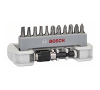 Bosch Set di bit per cacciavite extra duri, 11pz. PH PZ T, S 25mm portapunte Quantità:1