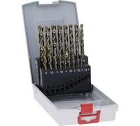 Set di punte per metallo in ProBox, HSS-Co, DIN 338 (lega di cobalto), 19 pz. Bosch