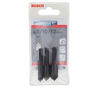 Bosch Set di svasatori conici con codolo cilindrico 3 pezzi 50 mm 6-8 mm 8, 10 12 mm Quantità:1