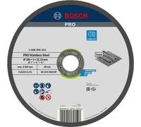 Bosch Accessories 2608600322 Disco di taglio dritto 180 mm 1 pz. Acciaio