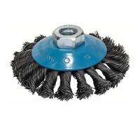 Bosch Accessories 2608622011 Spazzola conica - filo intrecciato - 100 mm, 0,5 m