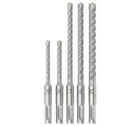 Set Di Punte Per Martello Bosch PRO SDS Plus-5X, 5.5/6/7/8/10 Mm, 5 Pezzi.