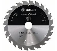 Bosch Accessories 2608837668 PRO Wood cordless Lama circolare in metallo duro