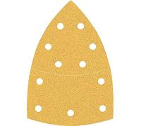 Bosch Accessories 2608901646 - Carta vetrata per levigatrice multiuso, grana 40, 93 mm x 102 mm, 50 pezzi