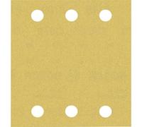 Bosch Accessories 2608901658 - Carta vetrata per levigatrice orbitale, grana 180 (lunghezza x larghezza), 107 mm x 115 mm