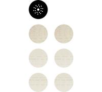 Bosch Accessories 2608901667 - Rete abrasiva per smerigliatrice a secco, grana 80, 120, 180 (Ø), 225 mm, 1 set