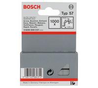 Bosch Accessories 2609200231 Graffette filo piatto tipo 57 1000 pz. Dimensioni