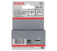 Bosch Accessories 2609200232 Graffette filo piatto tipo 57 1000 pz. Dimensioni