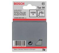Bosch Accessories 2609200235 Graffette punto sottile Tipo 58 1000 pz.