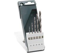 Bosch Accessories 2609255326 Kit punte a spirale da legno 5 parti 2 mm, 3 mm,