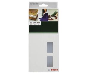 Bosch Accessories 2609255800 Stick colla a caldo 11 mm 200 mm Trasparente 500 g
