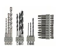 Bosch Accessories 2609256989 19 parti Assortimento punte e inserti Metallo,