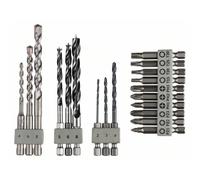BOSCH 2609256989 19 PARTI ASSORTIMENTO PUNTE UNIVERSALI