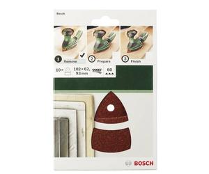 Bosch Accessories 2609256A61 Multi carta abrasiva a strappo, perforato Dimensi