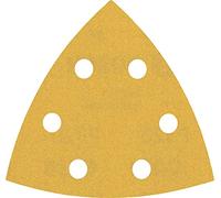 Bosch Accessories 5x Carte Abrasive Expert C470 per Legno Duro, Vernice su Legno, 93x93 mm, Grana 320, Accessorio Levigatrice a Delta