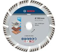 Bosch Accessories - Disco diamantato pezziandard per universale (calcestruzzo e muratura, 180 x 22,23 mm, accessori smerigliatrice angolare)