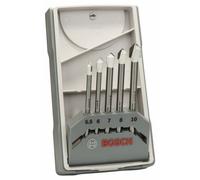 Bosch Professional Set da 5 Pezzi di punte per piastrelle Set CYL-9 SoftCeramic (per piastrelle di ceramica morbide, Ø 5,5-10 mm, accessori trapani)