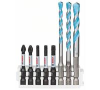 Bosch Impact Control Confezione Punte Avvitatore, 8-teilig, Misti Con