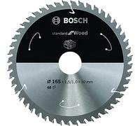 Bosch Akku-Kreissägeblatt Standard per Legno, 165 x 1,5/1 x 30, 48 Denti