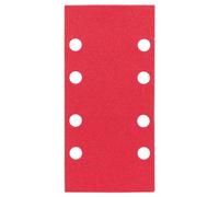 Bosch Accessories Professional 2608605289 - Set di fogli abrasivi, 10 pezzi, colore: Rosso
