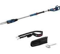 Bosch Professional Sega a catena telescopica da 18 V GKE 18 V-25 TP (spada 23 cm, motore brushless con tecnologia BITURBO, con chiave combinata, tracolla, copertura catena)
