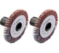 Bosch Accessorio Per Rullo Abrasivo Mola Per PRR 250 ES, Grana 80 (Confezione da 2)