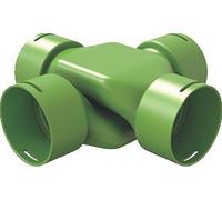 BOSCH Accessorio per Ventilazione Residenziale RRK75 Raccordo a Croce RRK75 a 2 pezzi (1 pezzo) - 7724000166