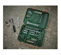 Bosch Advanced Set di utensili manuali da 132 pezzi (per lavori di fissaggio pesanti Chiavi/chiavi a cricchetto/cacciaviti Accessori)