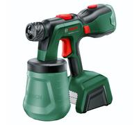 Bosch pistola a spruzzo a batteria AdvancedSpray 18V-500 (per varie vernici; 3m²/min; 2 serbatoi 1200 ml; batteria 4 Ah e caricabatteria)