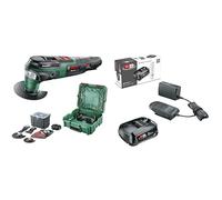 Bosch AdvMulti18+UnivProjS + Batteria 18V 2,5Ah e caricabatterie AL 18V-20